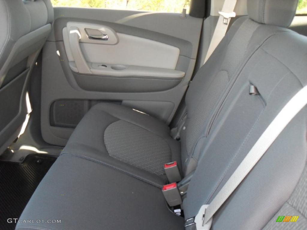 2011 Traverse LT - Dark Blue Metallic / Dark Gray/Light Gray photo #13
