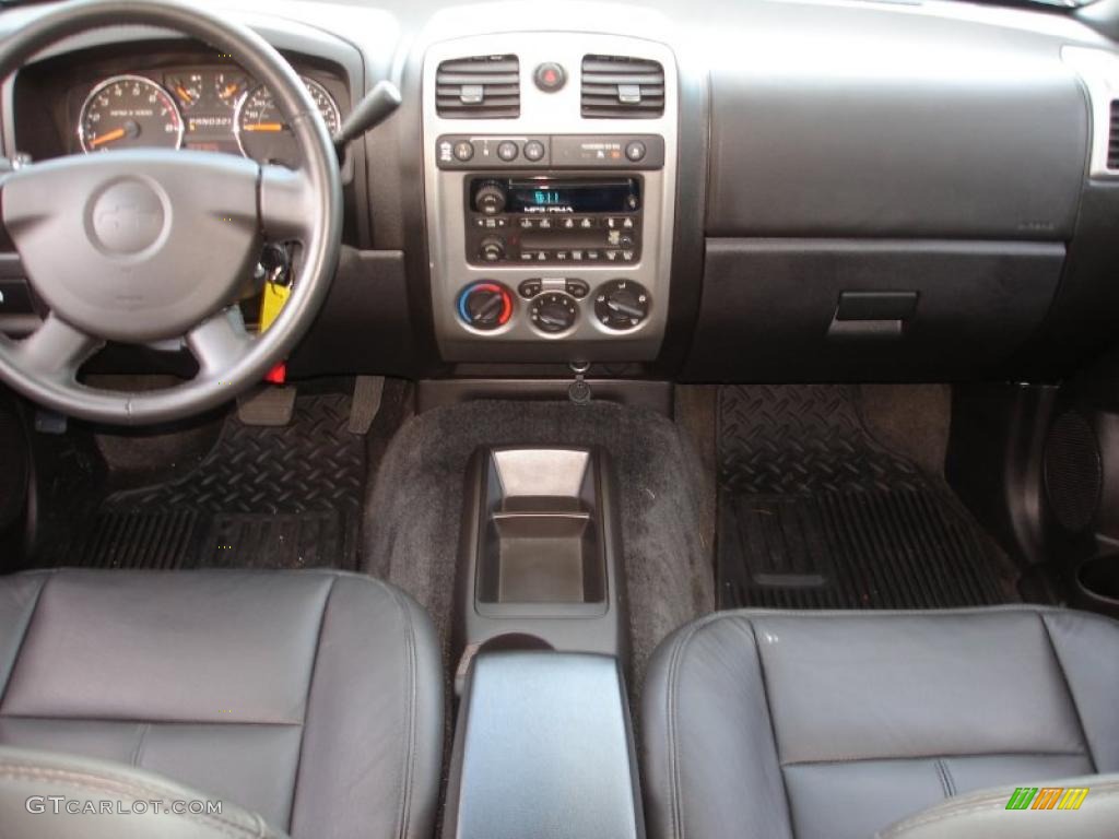 Ebony Interior 2010 Chevrolet Colorado LT Crew Cab 4x4 Photo #40150557