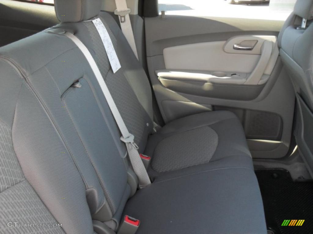 2011 Traverse LT - Dark Blue Metallic / Dark Gray/Light Gray photo #17