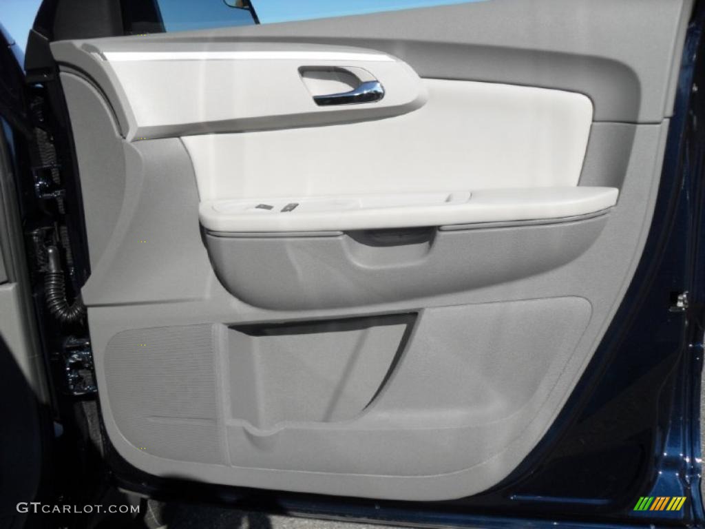 2011 Traverse LT - Dark Blue Metallic / Dark Gray/Light Gray photo #21