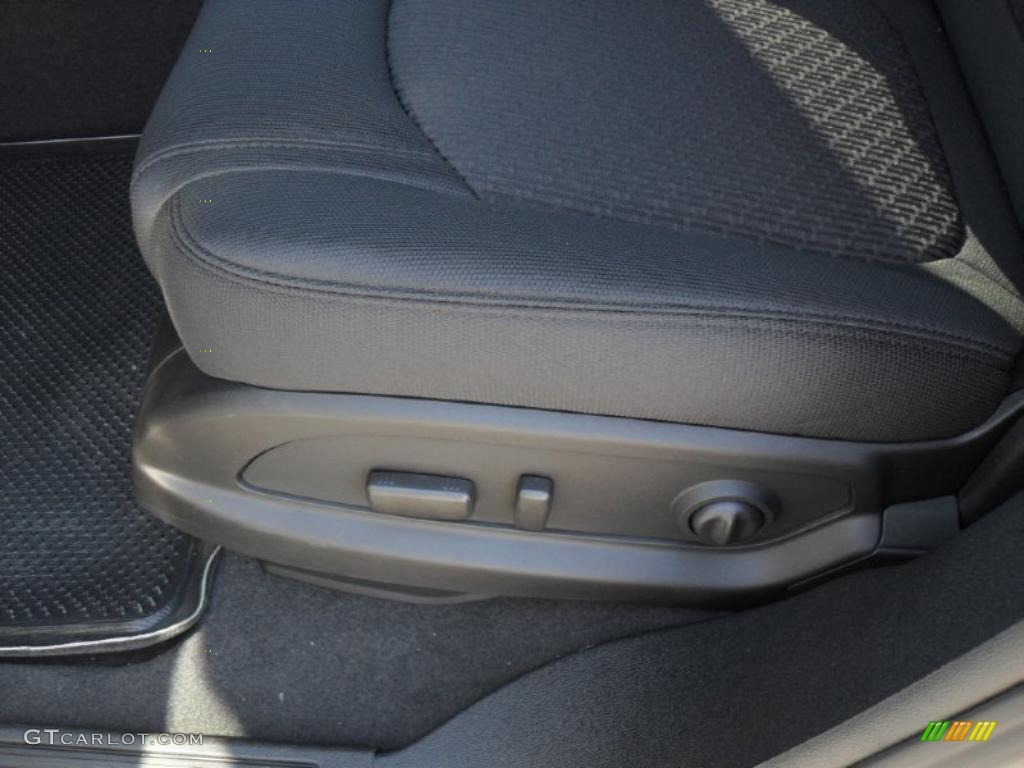 2011 Traverse LT - Steel Green Metallic / Ebony/Ebony photo #8