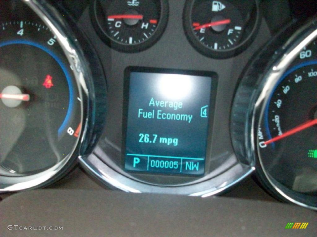 2011 Cruze LTZ - Gold Mist Metallic / Cocoa/Light Neutral Leather photo #11