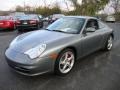 2004 Seal Grey Metallic Porsche 911 Carrera Coupe  photo #2