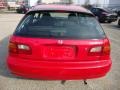 1994 Milano Red Honda Civic CX Hatchback  photo #9