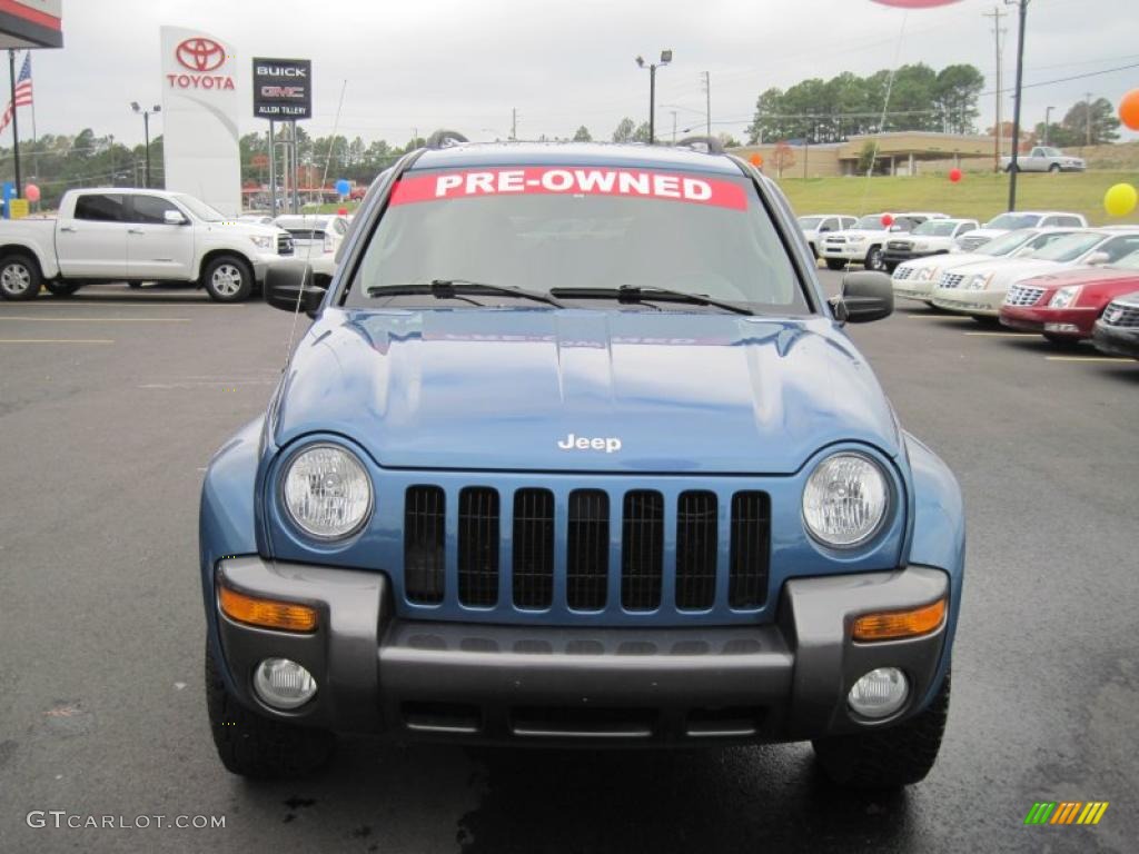 2004 Liberty Rocky Mountain Edition 4x4 - Atlantic Blue Pearl / Dark Slate Gray photo #8