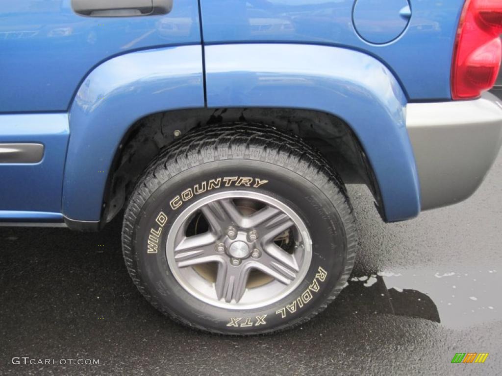 2004 Liberty Rocky Mountain Edition 4x4 - Atlantic Blue Pearl / Dark Slate Gray photo #10
