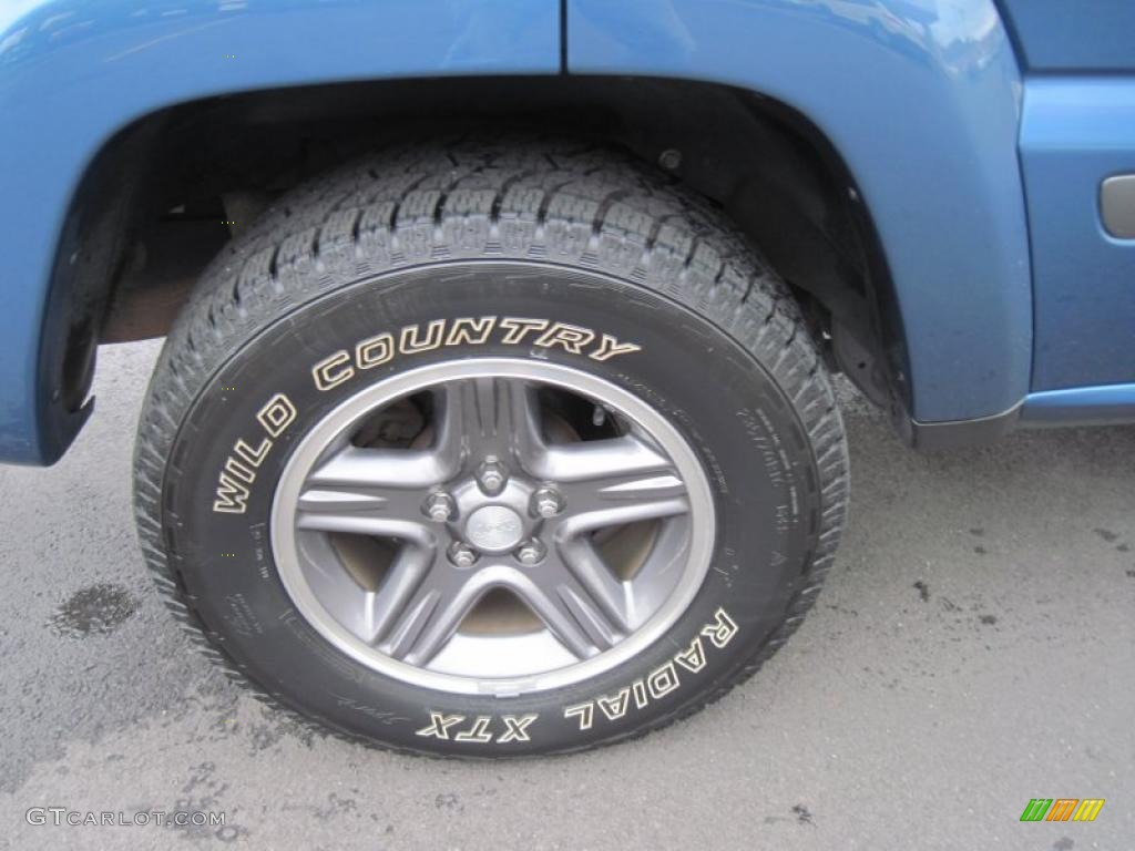 2004 Liberty Rocky Mountain Edition 4x4 - Atlantic Blue Pearl / Dark Slate Gray photo #11