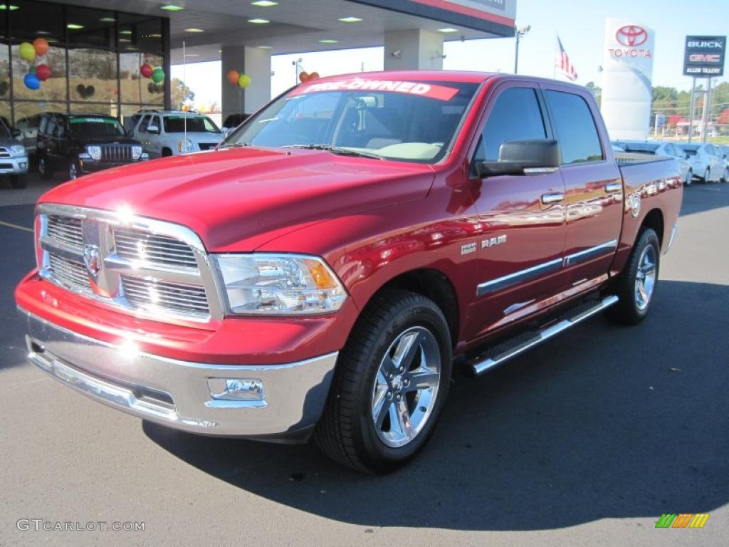 Flame Red Dodge Ram 1500