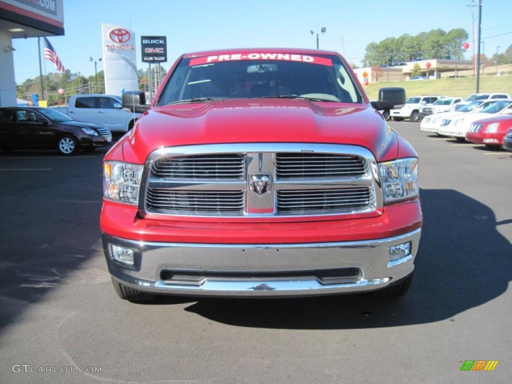 2009 Ram 1500 Lone Star Edition Crew Cab - Flame Red / Dark Slate/Medium Graystone photo #8