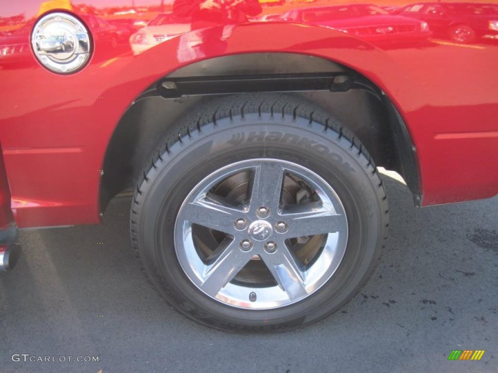 2009 Ram 1500 Lone Star Edition Crew Cab - Flame Red / Dark Slate/Medium Graystone photo #10