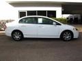 Taffeta White - Civic LX Sedan Photo No. 2