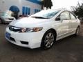 Taffeta White - Civic LX Sedan Photo No. 6