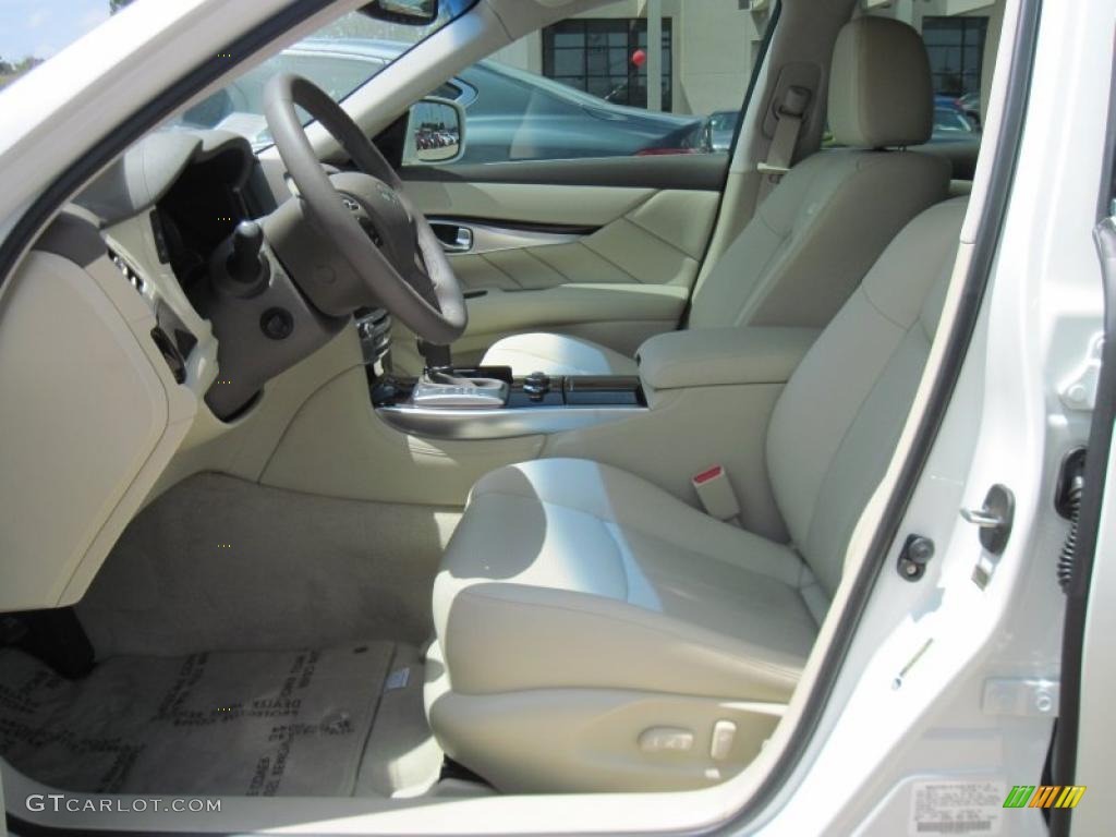 Wheat Interior 2011 Infiniti M 37 Sedan Photo #40155477