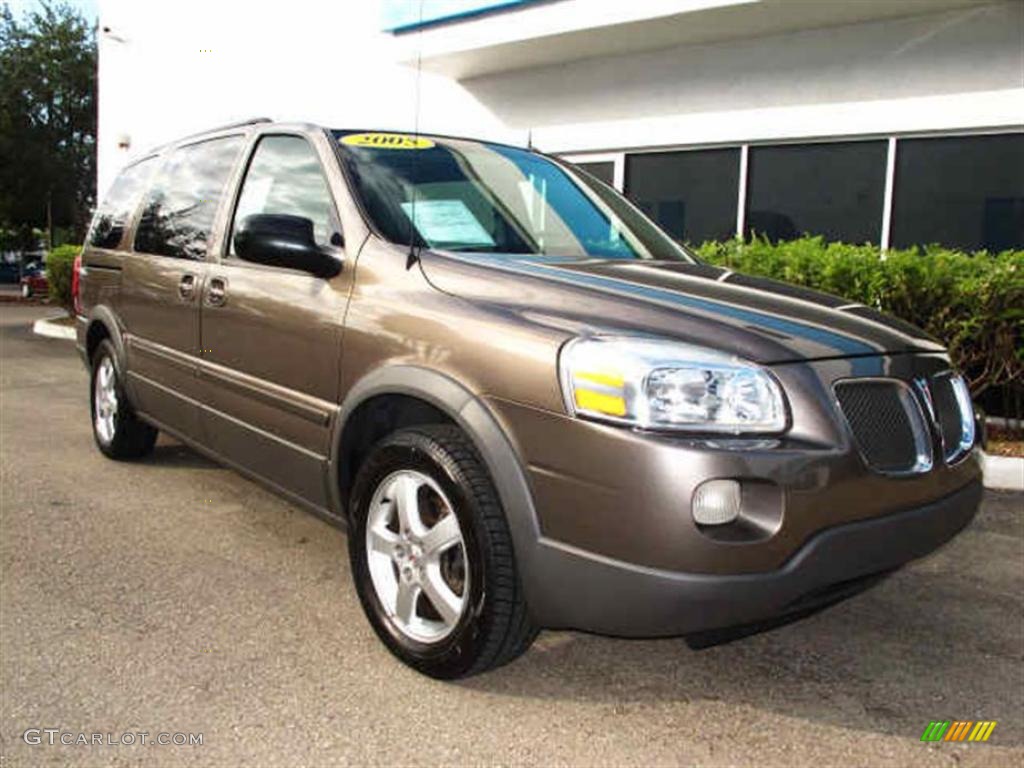 Dark Bronzemist Metallic 2005 Pontiac Montana SV6 FWD Exterior Photo #40155670