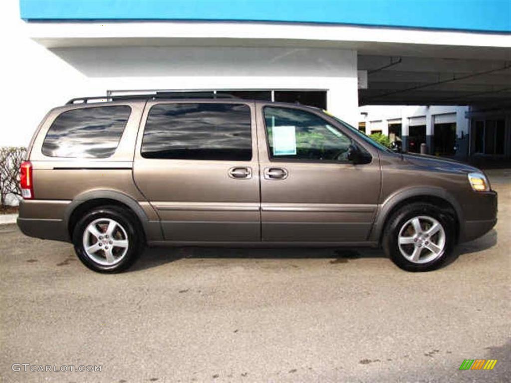 Dark Bronzemist Metallic 2005 Pontiac Montana SV6 FWD Exterior Photo #40155689