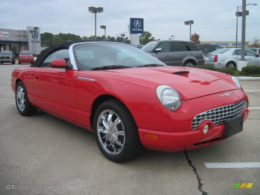 2005 Ford Thunderbird Premium Roadster Custom Wheels Photos