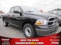 2011 Brilliant Black Crystal Pearl Dodge Ram 1500 ST Quad Cab  photo #4