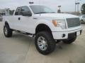 Oxford White - F150 STX SuperCab 4x4 Photo No. 2