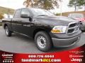 2011 Brilliant Black Crystal Pearl Dodge Ram 1500 ST Quad Cab  photo #4