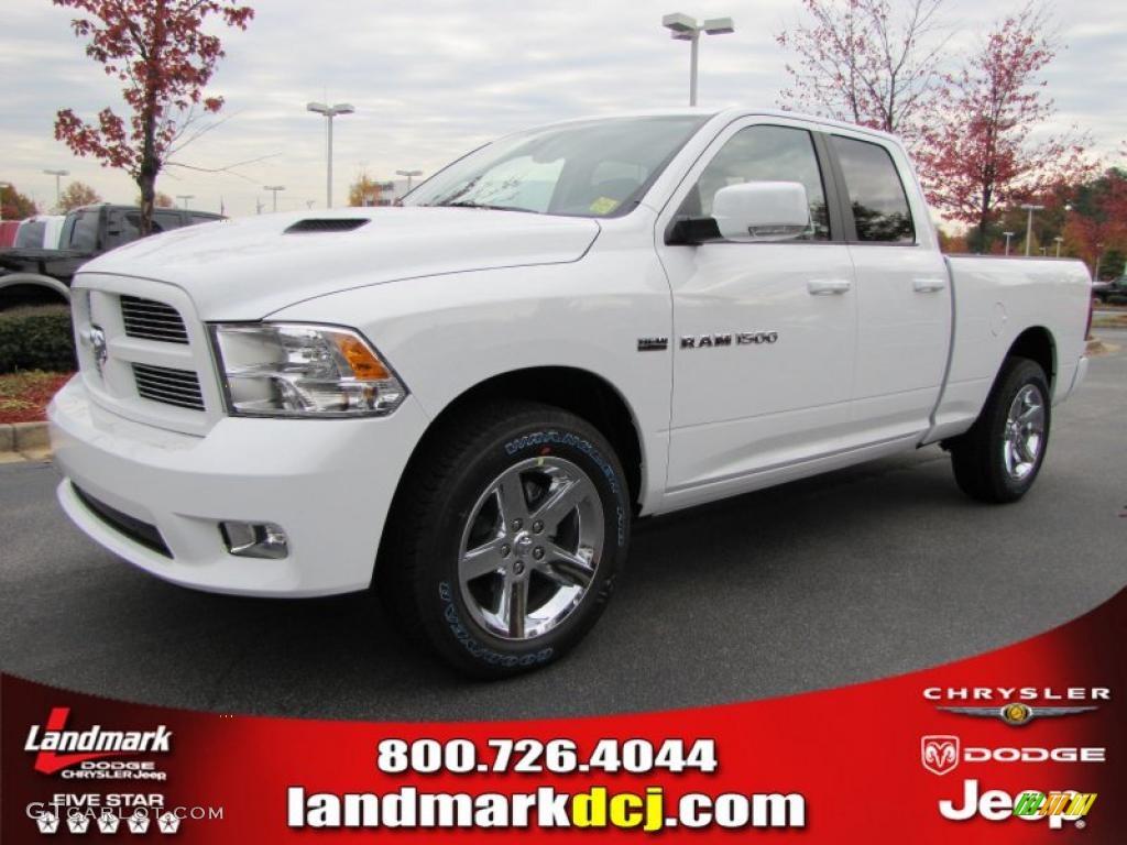 Bright White Dodge Ram 1500