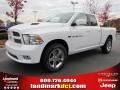 2011 Bright White Dodge Ram 1500 Sport Quad Cab  photo #1