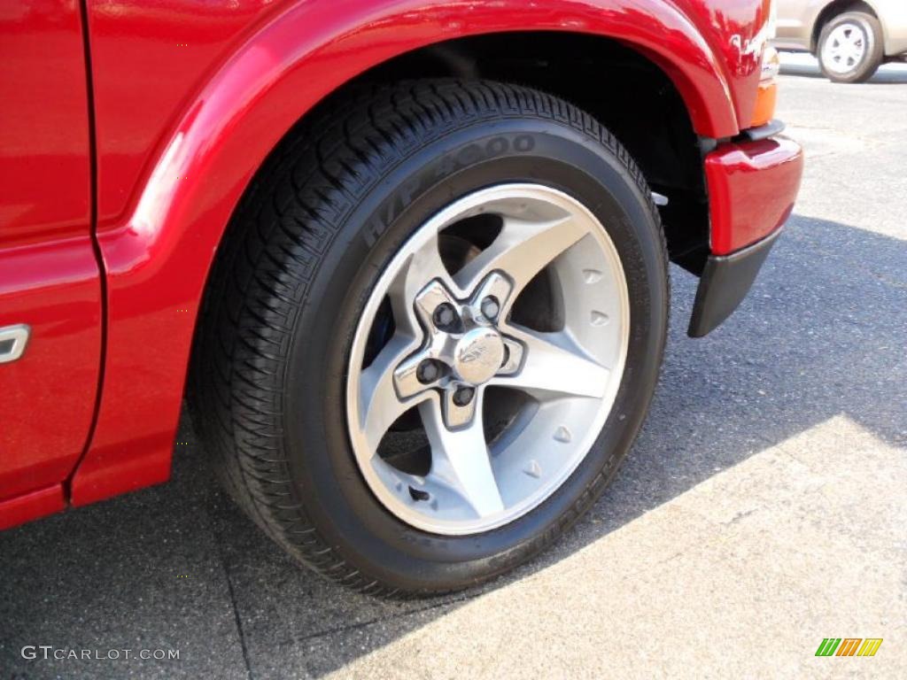 2003 Chevrolet S10 LS Extended Cab Wheel Photo #40158021