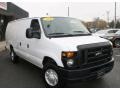 2008 Oxford White Ford E Series Van E250 Super Duty Commericial Extended  photo #3