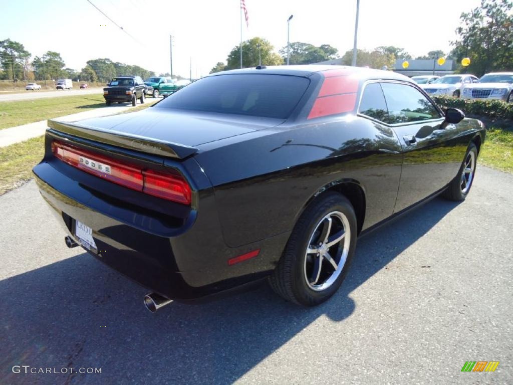 Brilliant Black Crystal Pearl 2010 Dodge Challenger SE Exterior Photo #40159405
