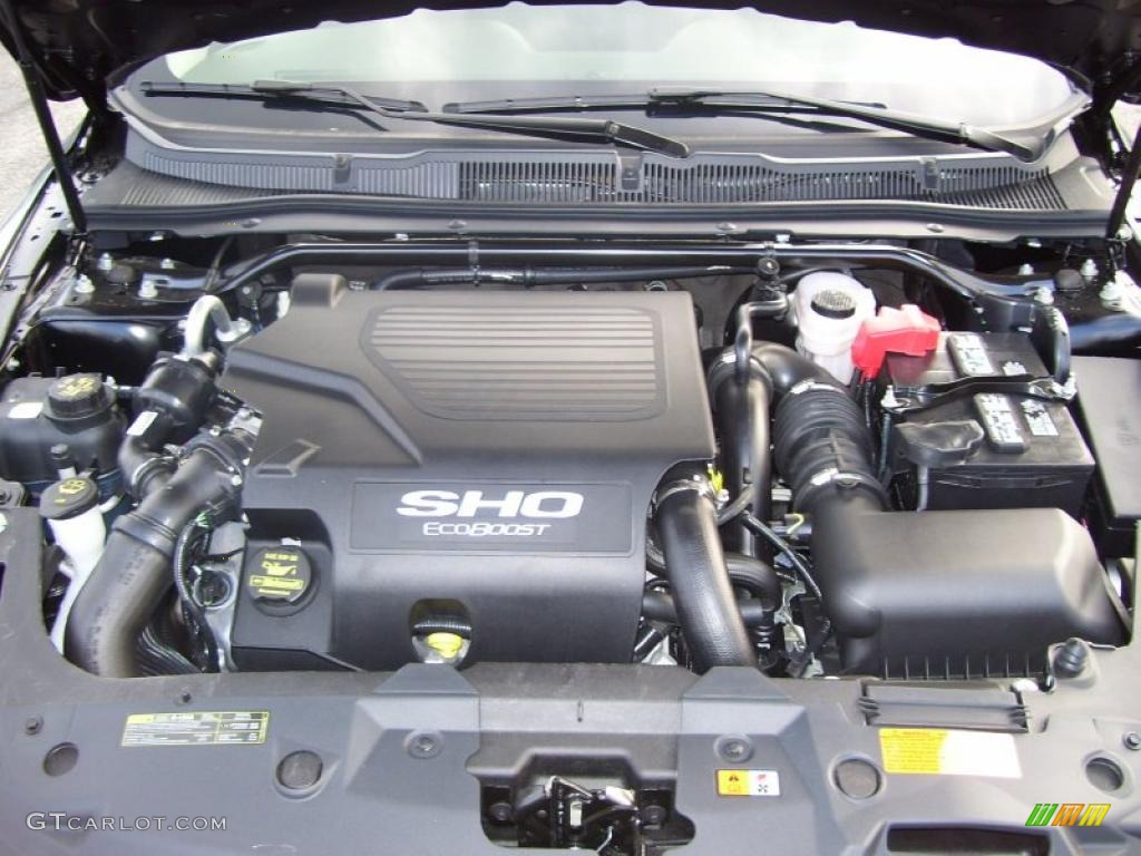 2011 Ford Taurus SHO AWD 3.5 Liter GTDI EcoBoost Twin-Turbocharged DOHC 24-Valve VVT V6 Engine Photo #40159586