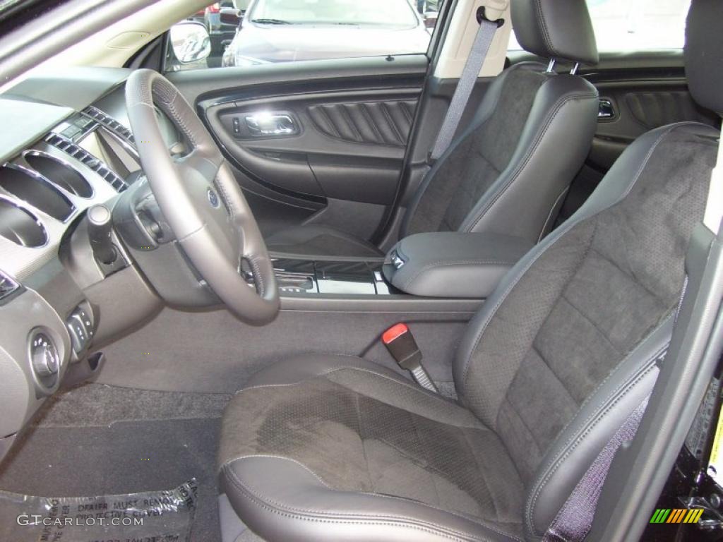 Charcoal Black Interior 2011 Ford Taurus SHO AWD Photo #40159661