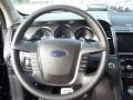 Charcoal Black 2011 Ford Taurus SHO AWD Steering Wheel