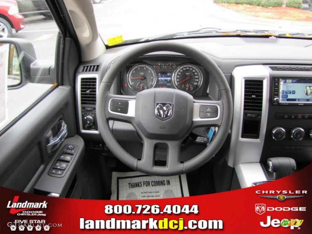 2011 Ram 1500 Sport Crew Cab - Bright Silver Metallic / Dark Slate Gray photo #11