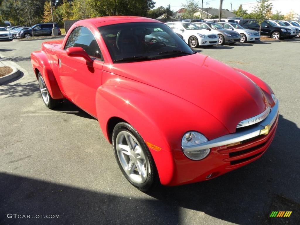 Redline Red 2003 Chevrolet SSR Standard SSR Model Exterior Photo #40160637