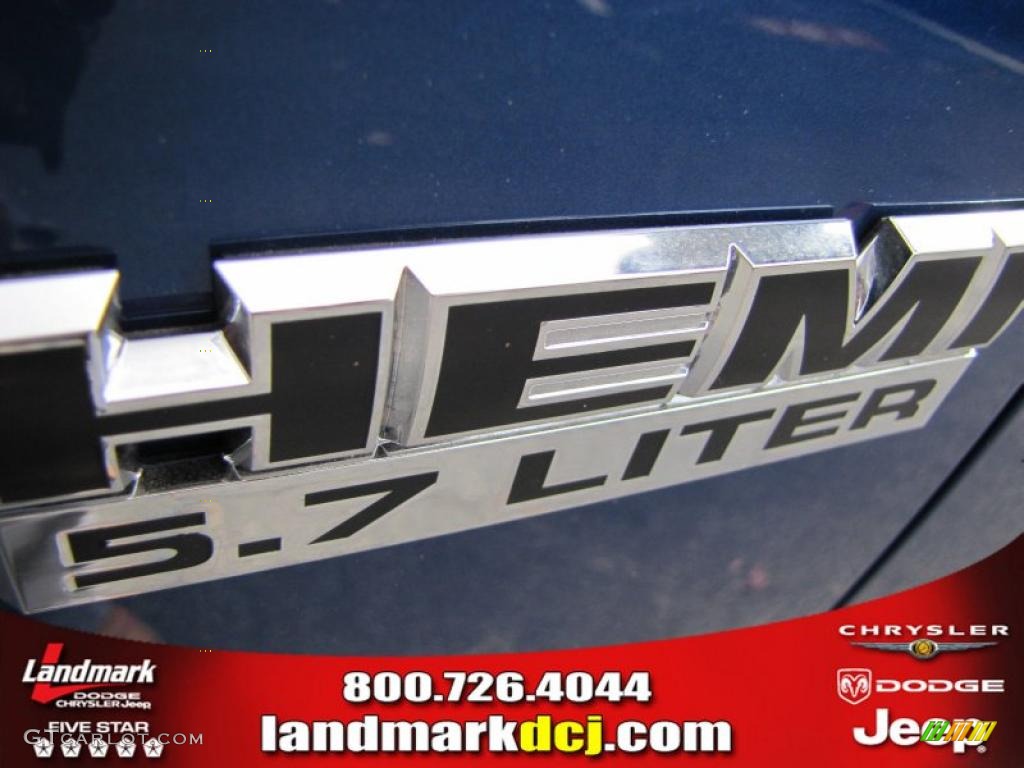 2011 Ram 1500 Sport Quad Cab - Deep Water Blue Pearl / Dark Slate Gray/Medium Graystone photo #6