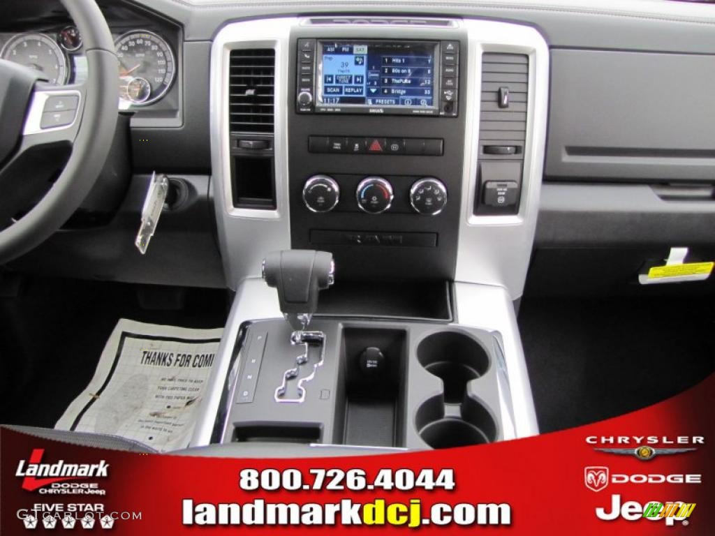 2011 Ram 1500 Sport Quad Cab - Deep Water Blue Pearl / Dark Slate Gray/Medium Graystone photo #10