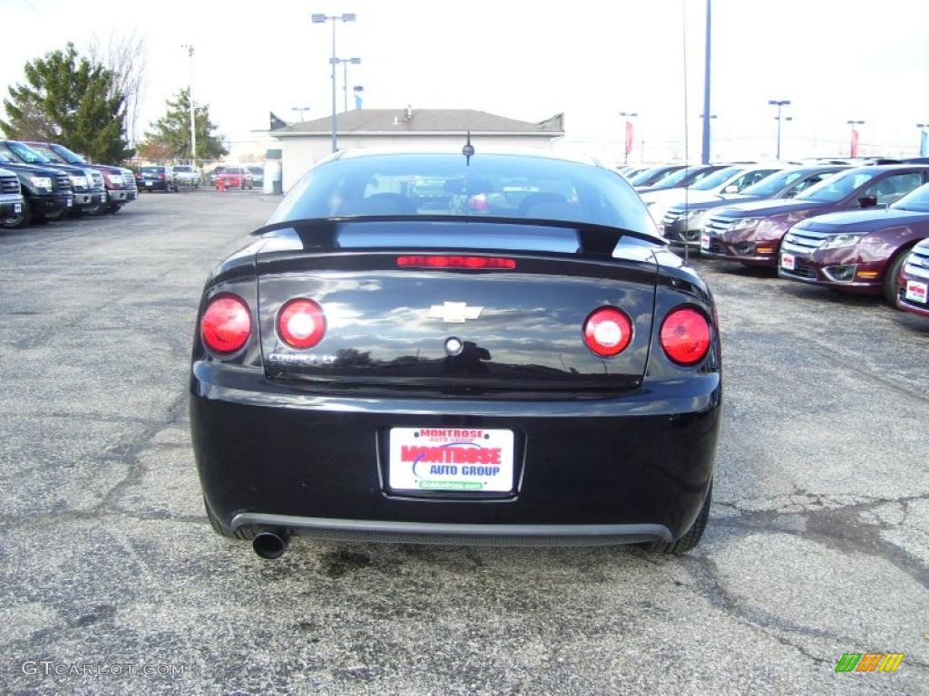 2010 Cobalt LT Coupe - Black / Ebony photo #4