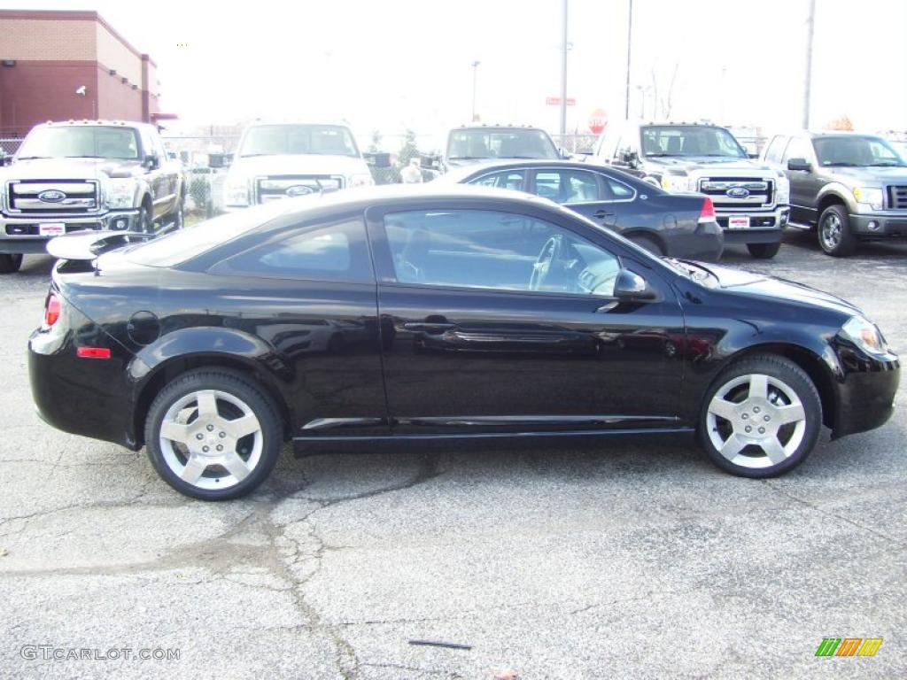 2010 Cobalt LT Coupe - Black / Ebony photo #6