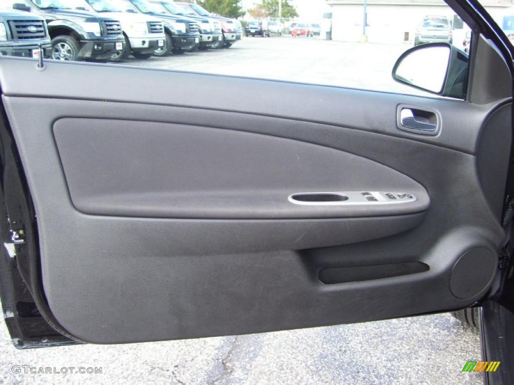 2010 Chevrolet Cobalt LT Coupe Ebony Door Panel Photo #40161014
