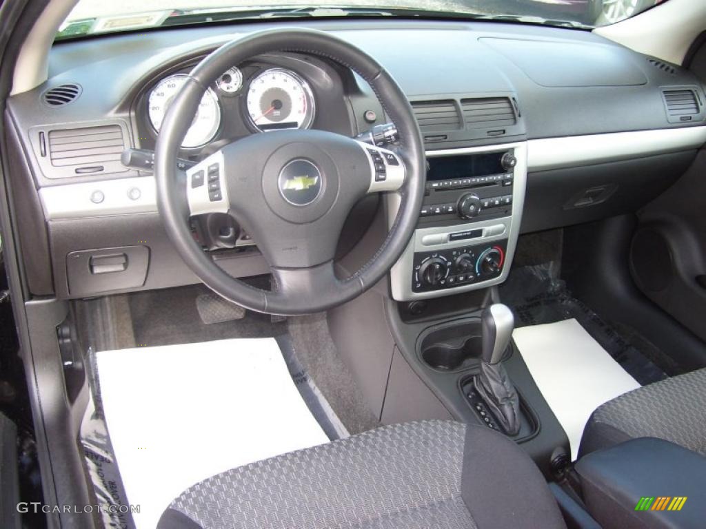 Ebony Interior 2010 Chevrolet Cobalt LT Coupe Photo #40161061