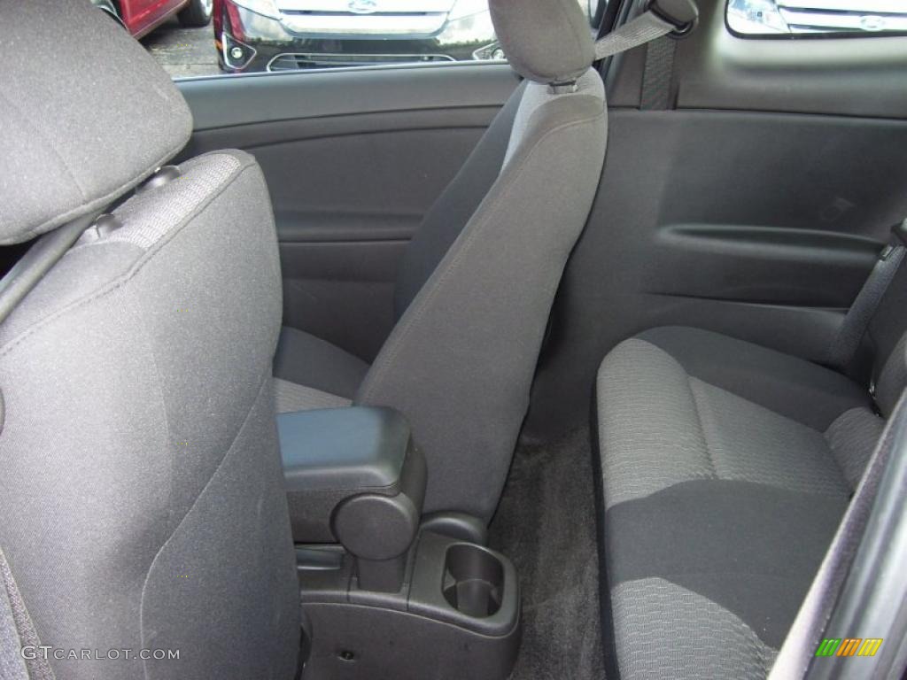 Ebony Interior 2010 Chevrolet Cobalt LT Coupe Photo #40161093