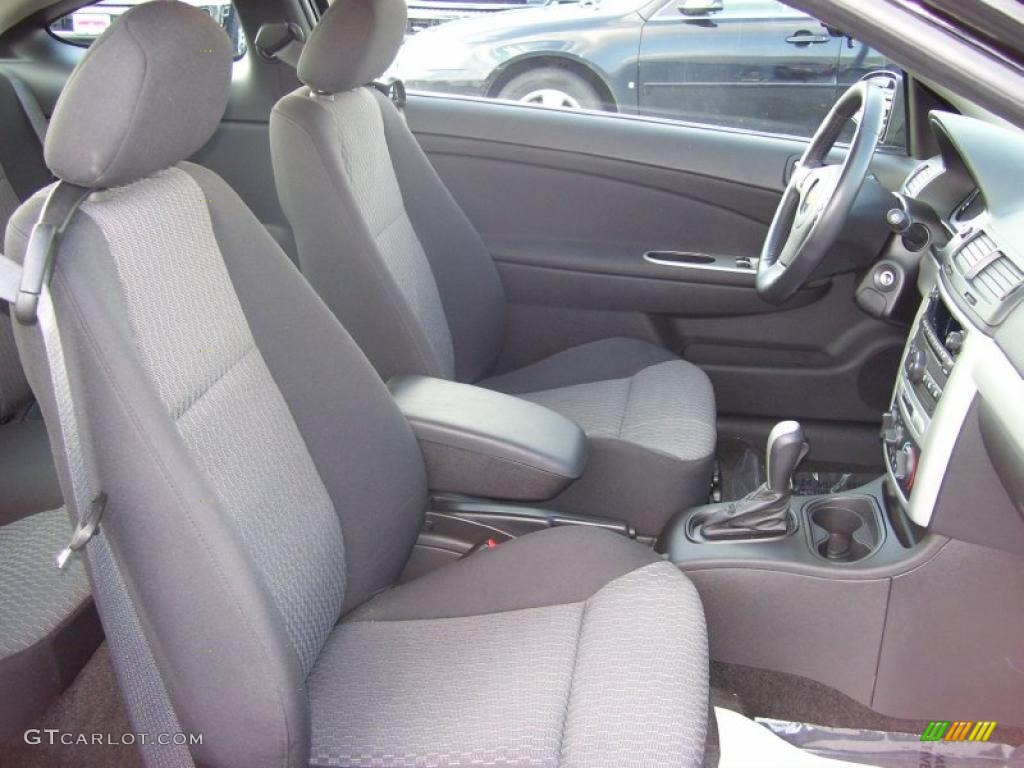 Ebony Interior 2010 Chevrolet Cobalt LT Coupe Photo #40161125