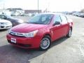 Vermillion Red - Focus SE Sedan Photo No. 1