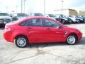 Vermillion Red - Focus SE Sedan Photo No. 7