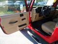 2001 Flame Red Jeep Wrangler Sport 4x4  photo #4