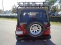 2001 Flame Red Jeep Wrangler Sport 4x4  photo #8