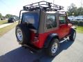 2001 Flame Red Jeep Wrangler Sport 4x4  photo #9