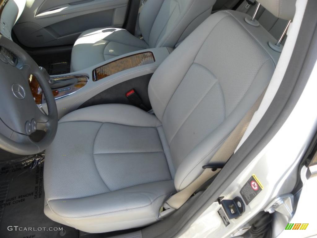 2008 E 350 Sedan - Iridium Silver Metallic / Ash photo #5