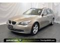 2008 Platinum Bronze Metallic BMW 5 Series 535xi Sports Wagon  photo #1