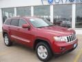 2011 Inferno Red Crystal Pearl Jeep Grand Cherokee Laredo X Package 4x4  photo #11