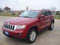 2011 Inferno Red Crystal Pearl Jeep Grand Cherokee Laredo X Package 4x4  photo #12